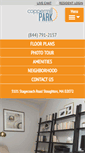 Mobile Screenshot of coppermillpark-apts.com